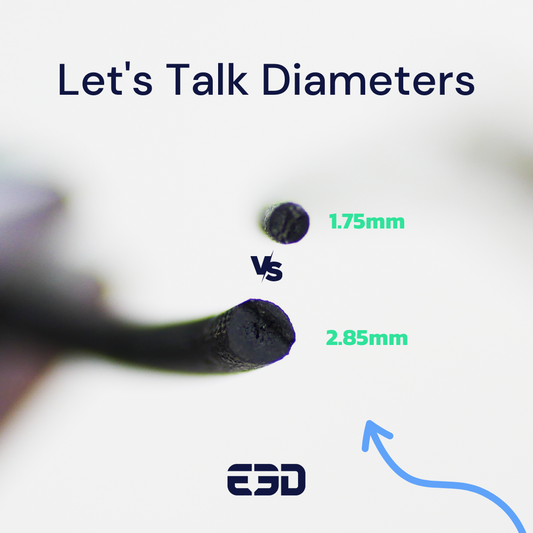 Let's talk Diameters: 1.75 vs 2.85mm
