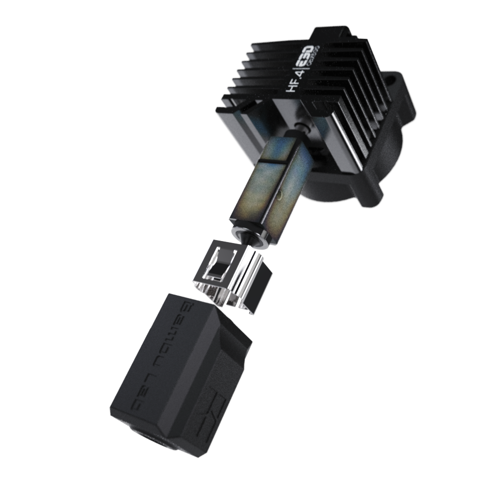 High Flow ObXiDian® 500 Complete HotEnd for Bambu Lab X1C, P1P, P1S & X1E