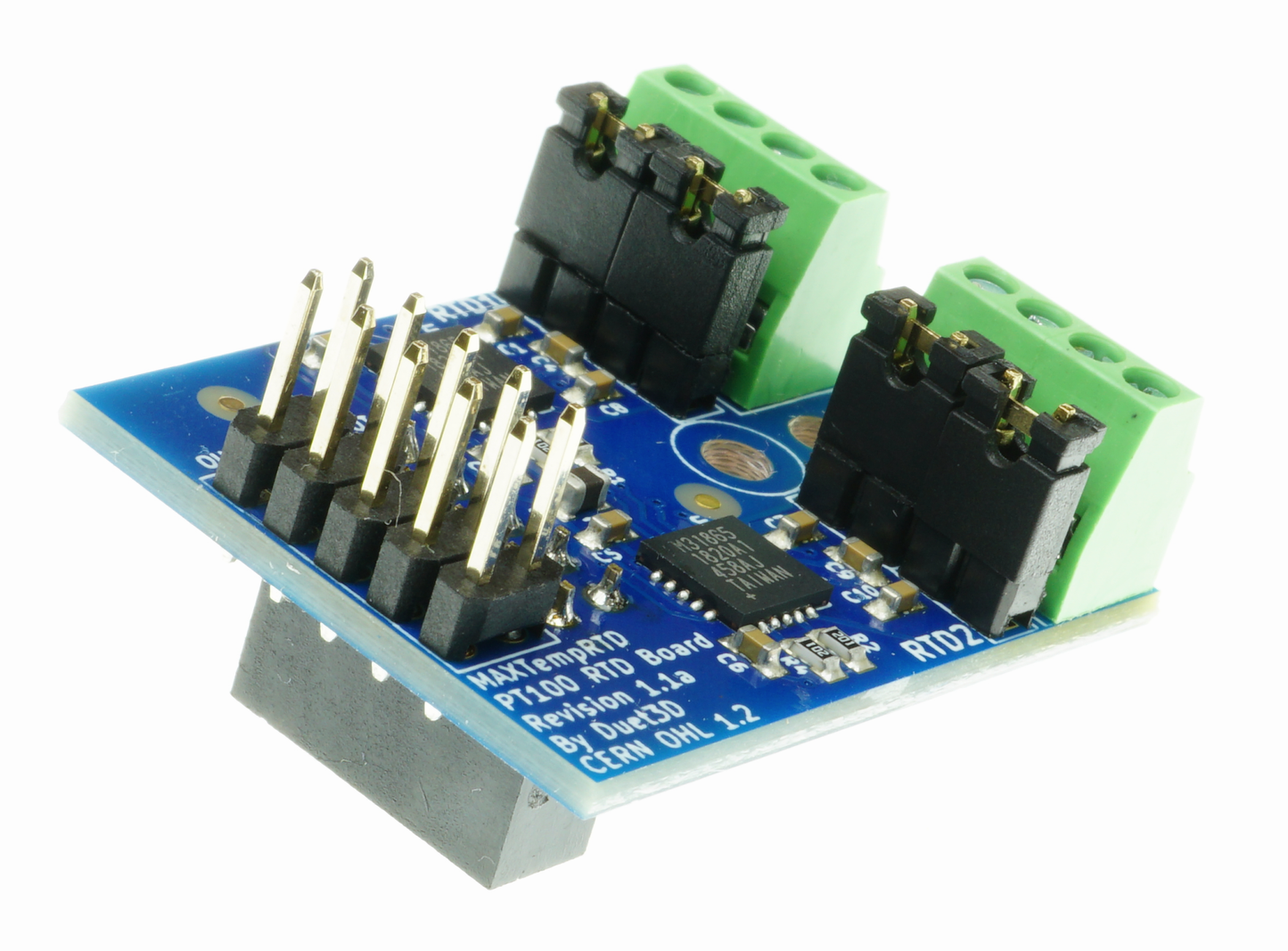 PT100 Daughterboard for Duet Wifi v1.1